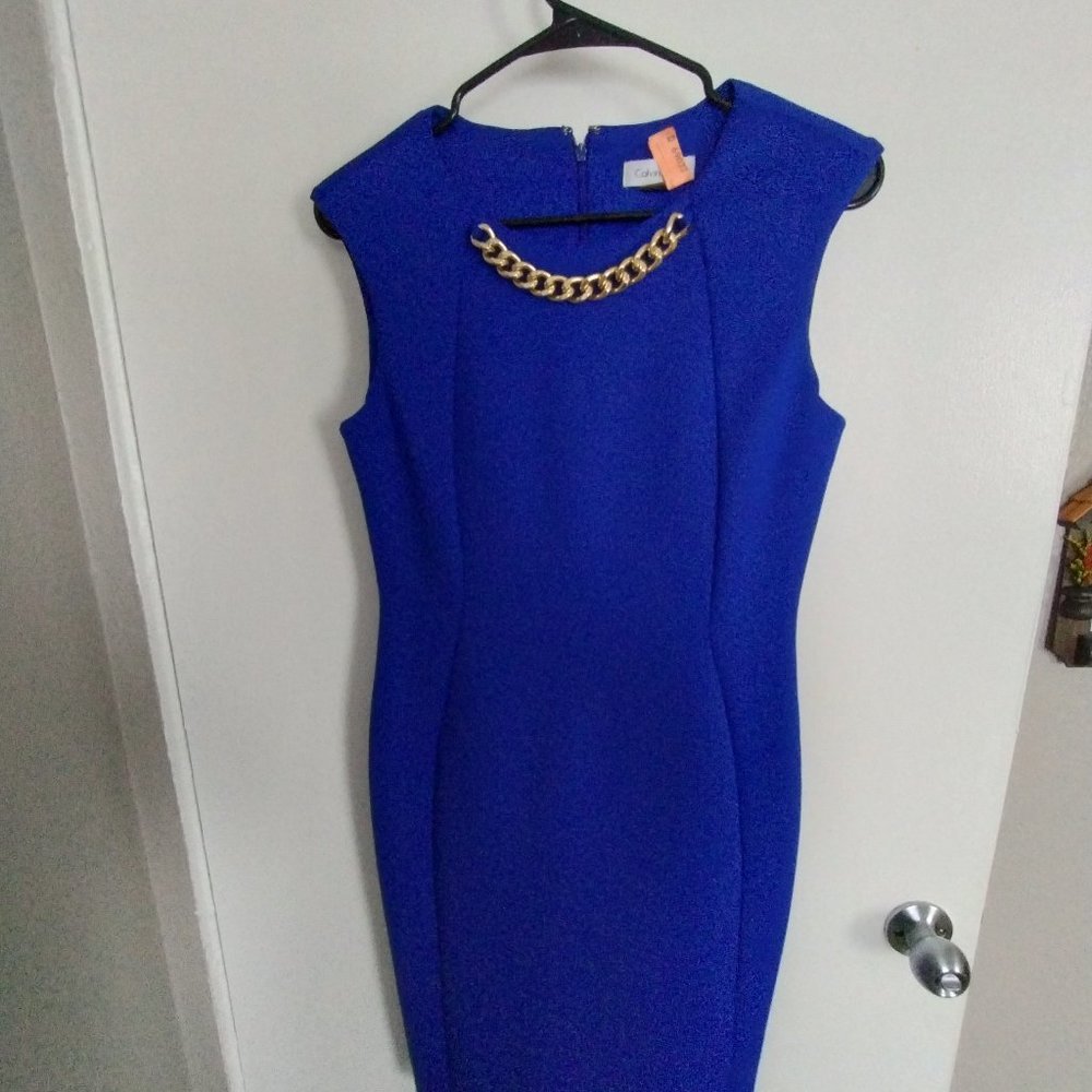 Calvin Klein Blue Dress